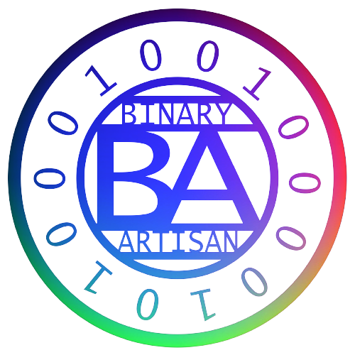 binary artisan logo